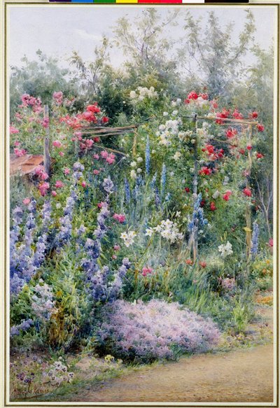 Corner of a Summer Garden by Harry E. James